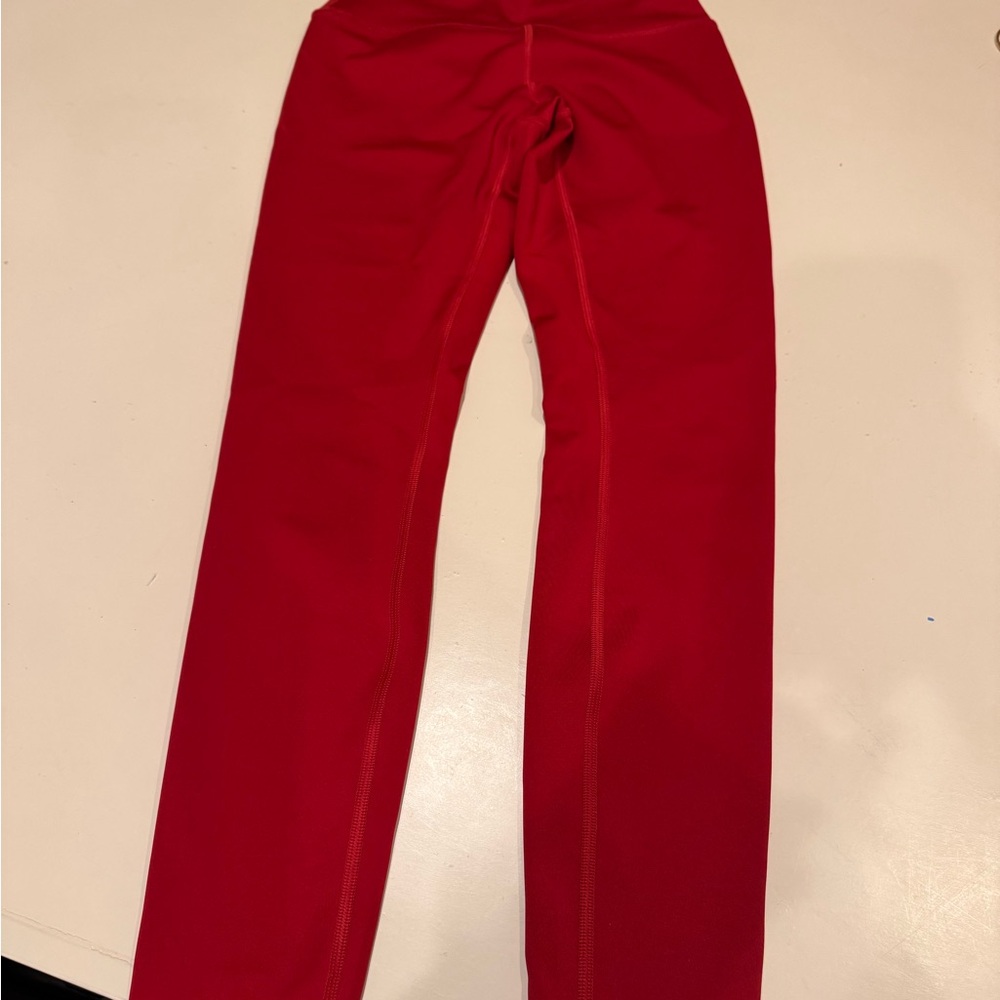 ALO Yoga Red Leggings